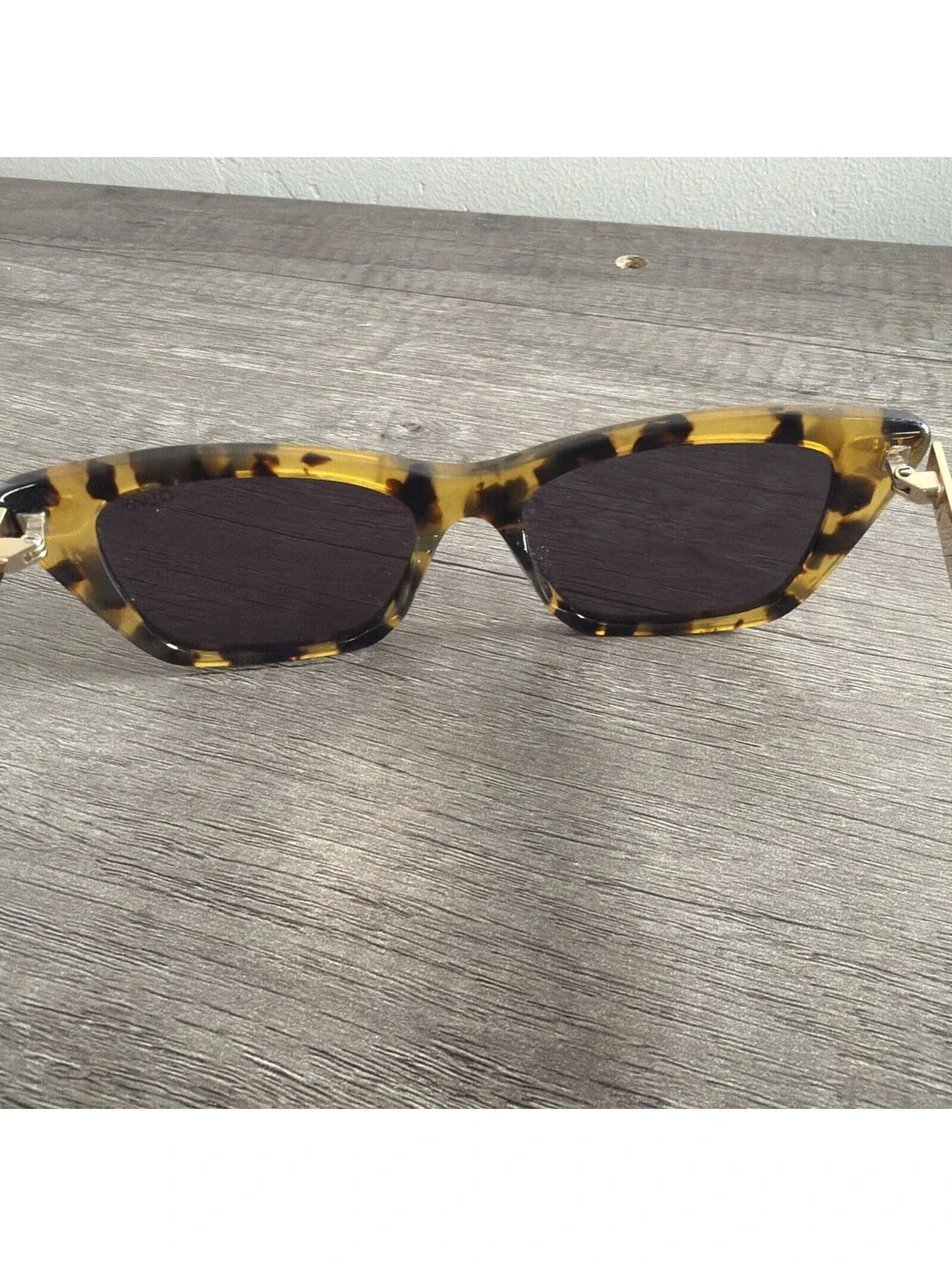 Quay Prove It 1212 Eyeglasses Pink Havana Gold Blue Light Cat Eye FRAMES ONLY